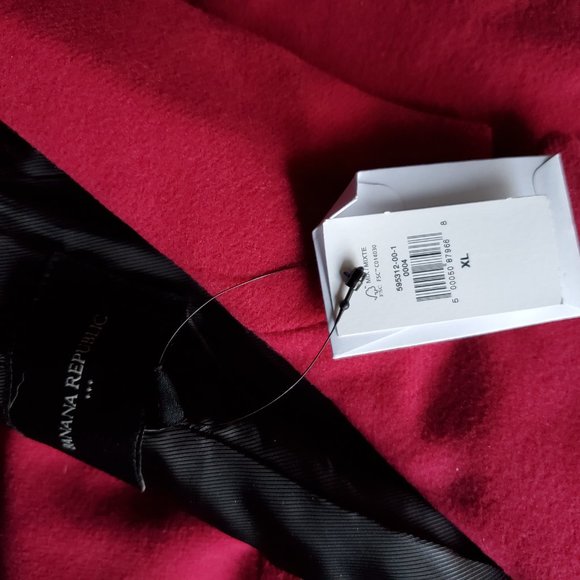 NWT BR magenta women’s full length walker coat. Sz XL - Picture 2 of 8